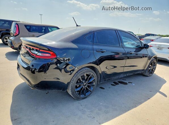 1C3CDFBB0GD740223 2016 DODGE DART Black Tył prawy