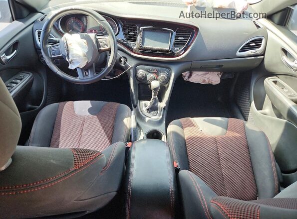 1C3CDFBB0GD740223 2016 DODGE DART Black Widok deski rozdzielczej