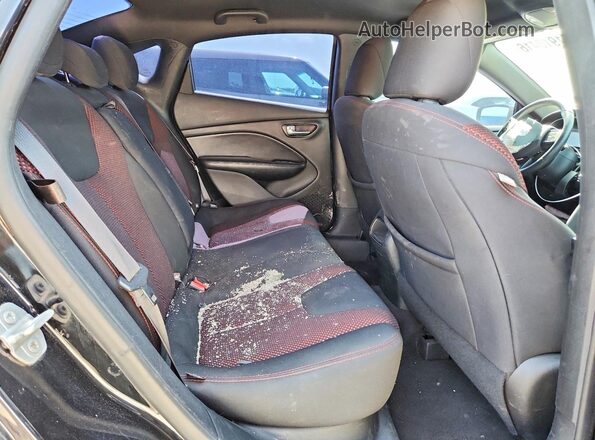 1C3CDFBB0GD740223 2016 DODGE DART Black Widok tylnych siedzeń
