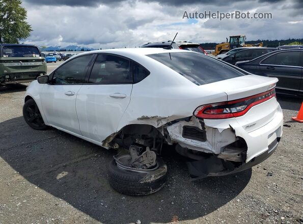 1C3CDFBB1GD505877 2016 DODGE DART White Trasero izquierdo