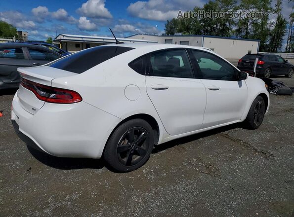 1C3CDFBB1GD505877 2016 DODGE DART White Trasero derecho
