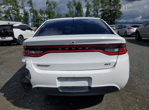 1C3CDFBB1GD505877 2016 DODGE DART White Vista trasera