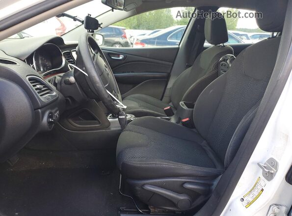 1C3CDFBB1GD505877 2016 DODGE DART White Vista interior delantera
