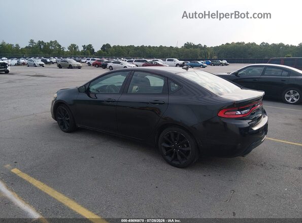 1C3CDFBB1GD712365 2016 DODGE DART Black უკანა მარცხენა