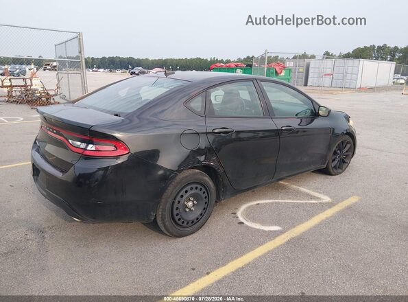1C3CDFBB1GD712365 2016 DODGE DART Black უკანა მარჯვენა