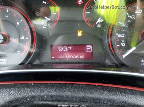 1C3CDFBB1GD712365 2016 DODGE DART Black უკანა სავარძლების ხედი