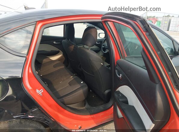 1C3CDFBB1GD712365 2016 DODGE DART Black VIN კოდის სტიკერის ხედი
