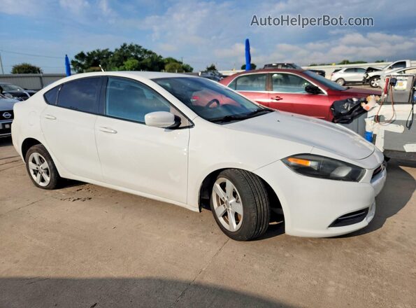 1C3CDFBB2GD563643 2016 DODGE DART White Передня права чверть