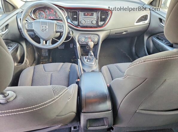 1C3CDFBB2GD563643 2016 DODGE DART White Вид панелі приладів