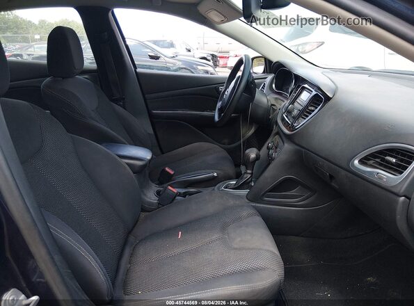 1C3CDFBB3GD529131 2016 DODGE DART Dark Blue Front interior view