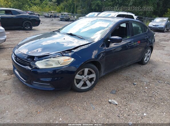 1C3CDFBB3GD529131 2016 DODGE DART Dark Blue Front left