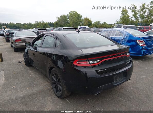 1C3CDFBB4GD679846 2016 DODGE DART Black Rear left