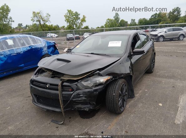 1C3CDFBB4GD679846 2016 DODGE DART Black Front left