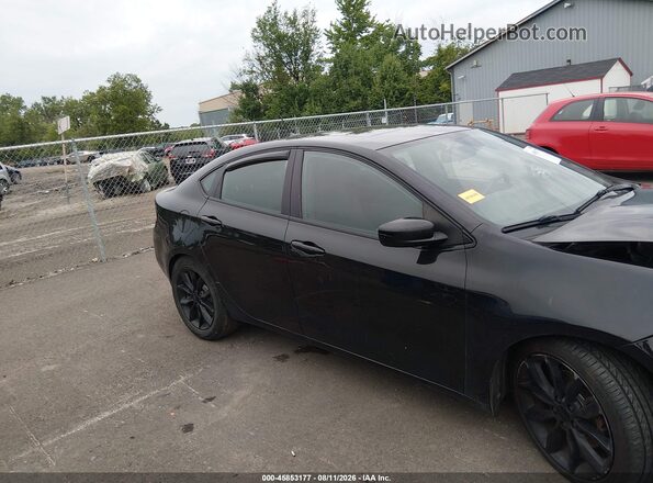 1C3CDFBB4GD679846 2016 DODGE DART Black Rear interior view