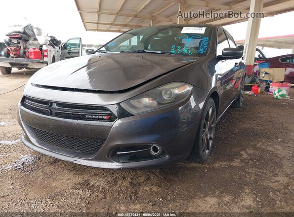 1C3CDFBB6GD518012 2016 DODGE DART Gray Front left
