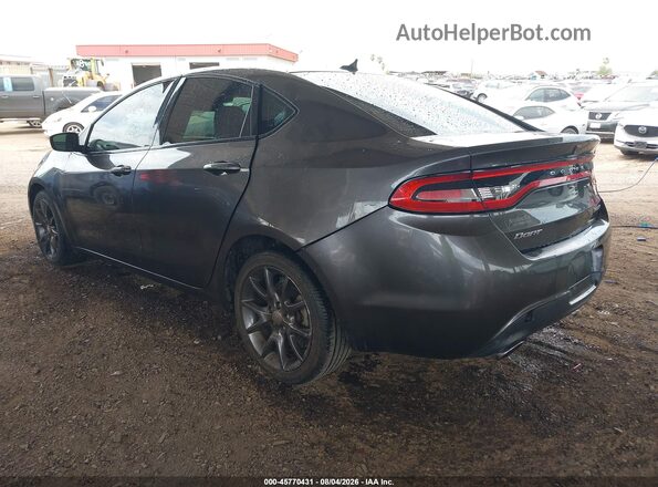1C3CDFBB6GD518012 2016 DODGE DART Gray Rear left