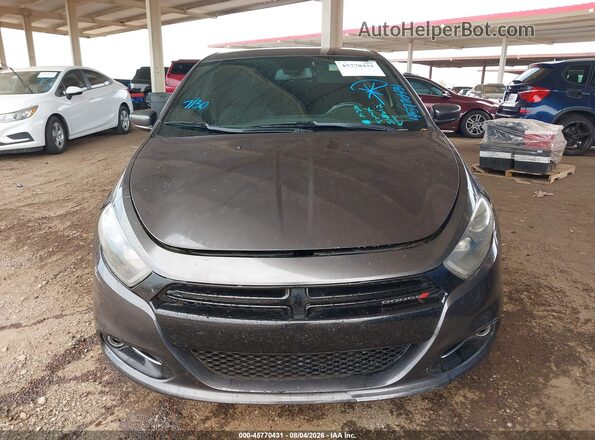 1C3CDFBB6GD518012 2016 DODGE DART Gray Front view