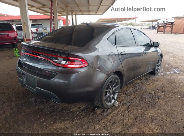 1C3CDFBB6GD518012 2016 DODGE DART Gray Rear right