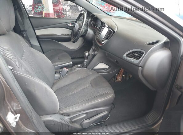 1C3CDFBB6GD518012 2016 DODGE DART Gray Front interior view