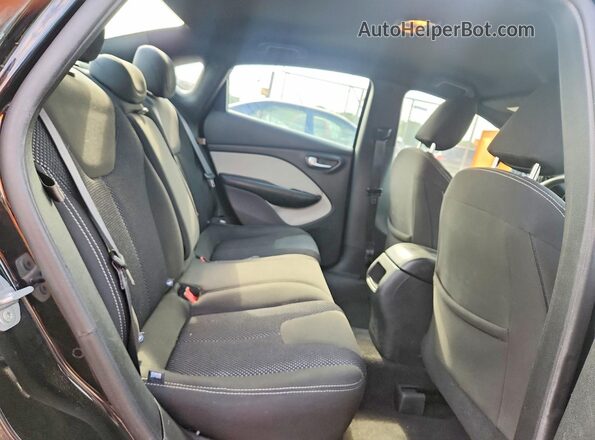1C3CDFBB6GD644838 2016 DODGE DART Black Հետևի նստատեղերի տեսք