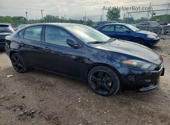1C3CDFBB6GD644838 2016 DODGE DART Black Առջևի աջ