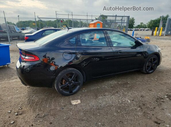 1C3CDFBB6GD644838 2016 DODGE DART Black Հետևի աջ