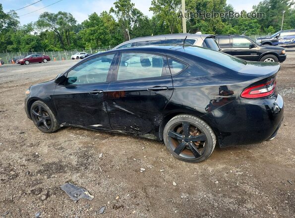 1C3CDFBB6GD644838 2016 DODGE DART Black Հետևի ձախ