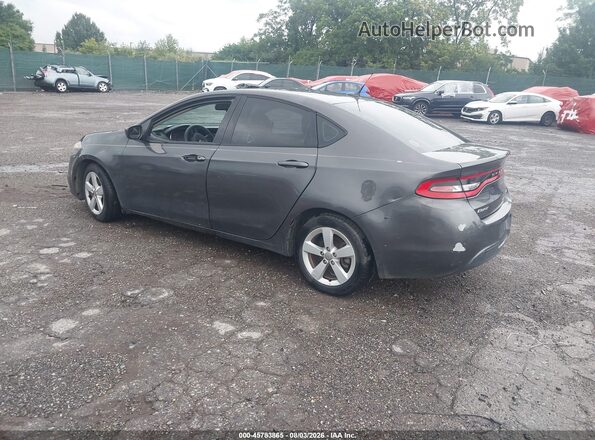1C3CDFBB6GD694669 2016 DODGE DART Gray Задня ліва чверть