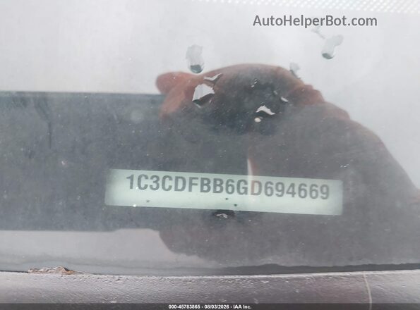1C3CDFBB6GD694669 2016 DODGE DART Gray Вид підкапотного простору