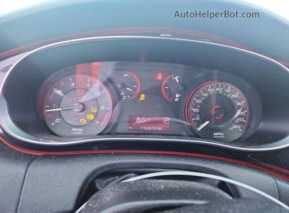 1C3CDFBB7GD539922 2016 DODGE DART Серебряный Вид щитка приборов