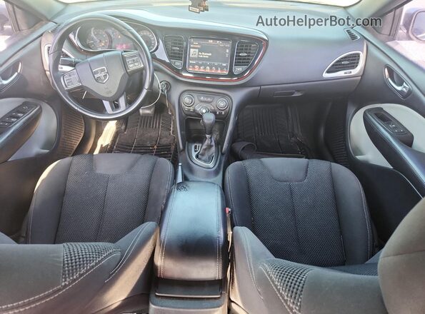 1C3CDFBB7GD539922 2016 DODGE DART Серебряный Вид панели приборов