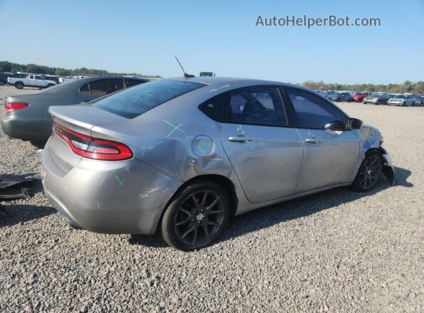 1C3CDFBB7GD539922 2016 DODGE DART Серебряный Задняя правая четверть