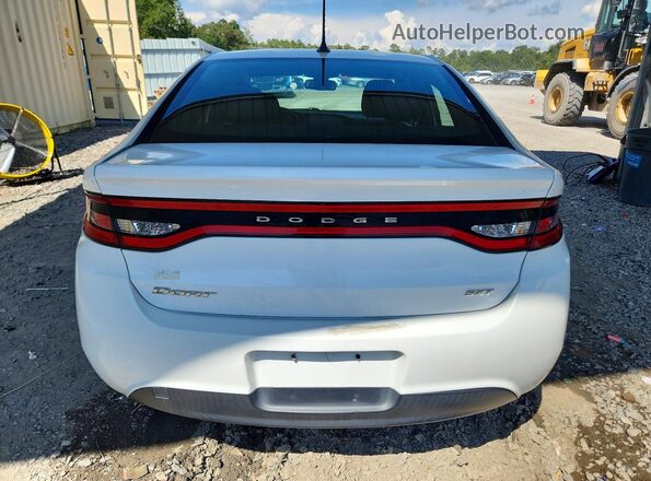 1C3CDFBB7GD635260 2016 DODGE DART White Widok z tyłu