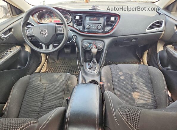 1C3CDFBB8GD538519 2016 DODGE DART Gray 