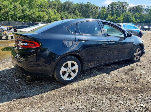 1C3CDFBB8GD766102 2016 DODGE DART Black უკანა მარჯვენა