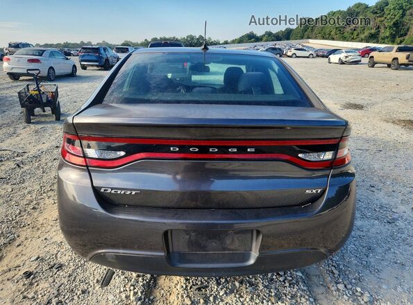 1C3CDFBB9GD563462 2016 DODGE DART Charcoal Vista trasera