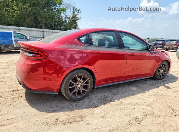 1C3CDFBB9GD607461 2016 DODGE DART Red Trasero derecho
