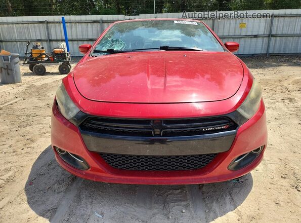 1C3CDFBB9GD607461 2016 DODGE DART Red Vista frontal