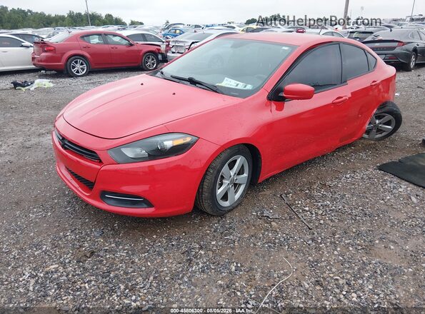 1C3CDFBB9GD644705 2016 DODGE DART Red Przód lewy