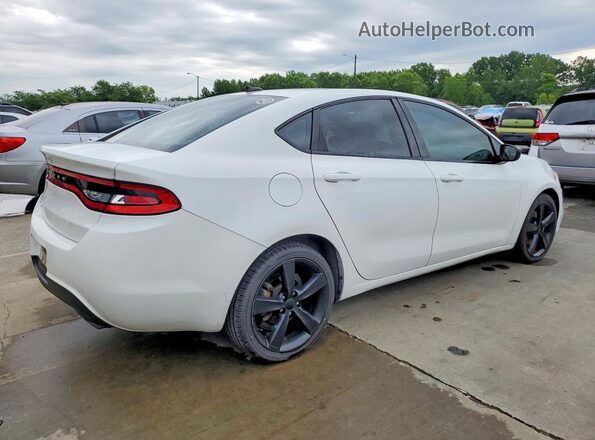 1C3CDFBB9GD679678 2016 DODGE DART White Հետևի աջ