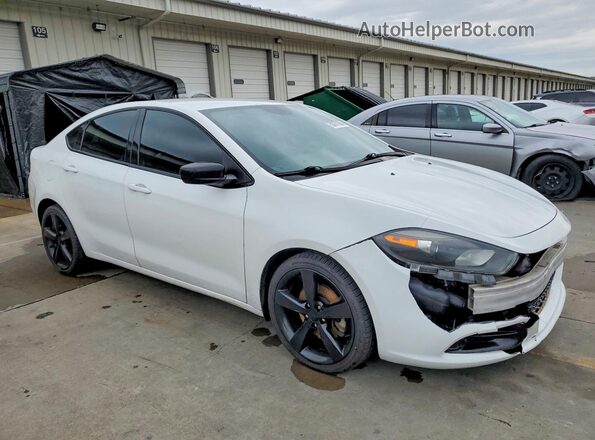 1C3CDFBB9GD679678 2016 DODGE DART White Առջևի աջ