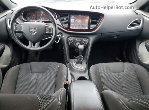 1C3CDFBB9GD679678 2016 DODGE DART White Առջևի վահանակի տեսք