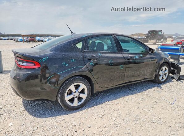 1C3CDFBBXGD613706 2016 DODGE DART Black Задня права чверть