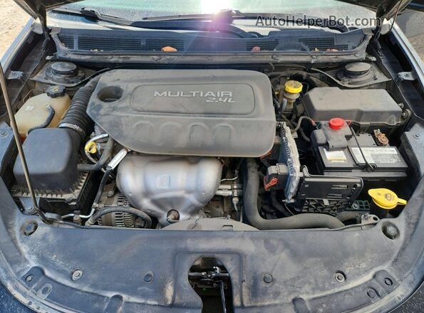 1C3CDFBBXGD613706 2016 DODGE DART Black Вид задньої частини салону