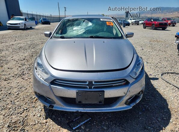 1C3CDFCB9GD565162 2016 DODGE DART Silver Front view