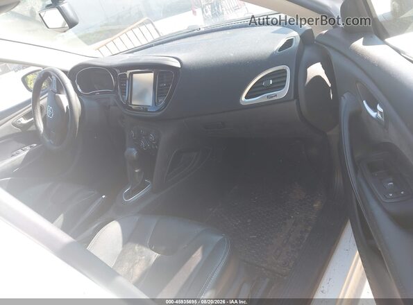 1C3CDFCBXGD539881 2016 DODGE DART White წინა სალონის ხედი