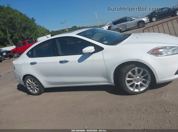 1C3CDFCBXGD539881 2016 DODGE DART White უკანა სალონის ხედი