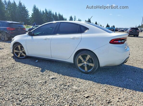 1C3CDFEB0GD538705 2016 DODGE DART White Задня ліва чверть
