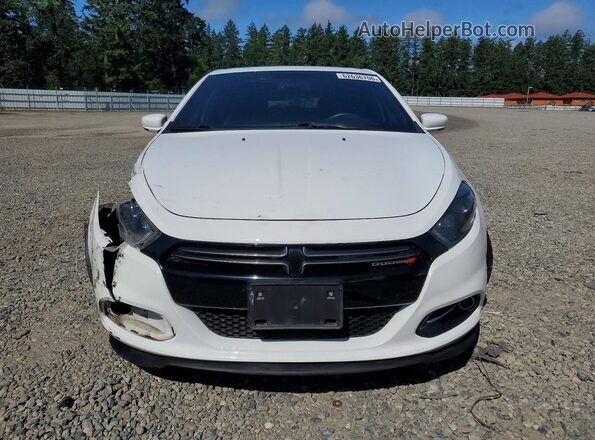 1C3CDFEB0GD538705 2016 DODGE DART White Вид спереду