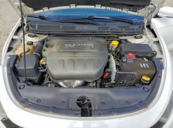 1C3CDFEB0GD538705 2016 DODGE DART White Вид задньої частини салону